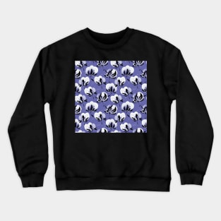 Cotton Flowers Crewneck Sweatshirt